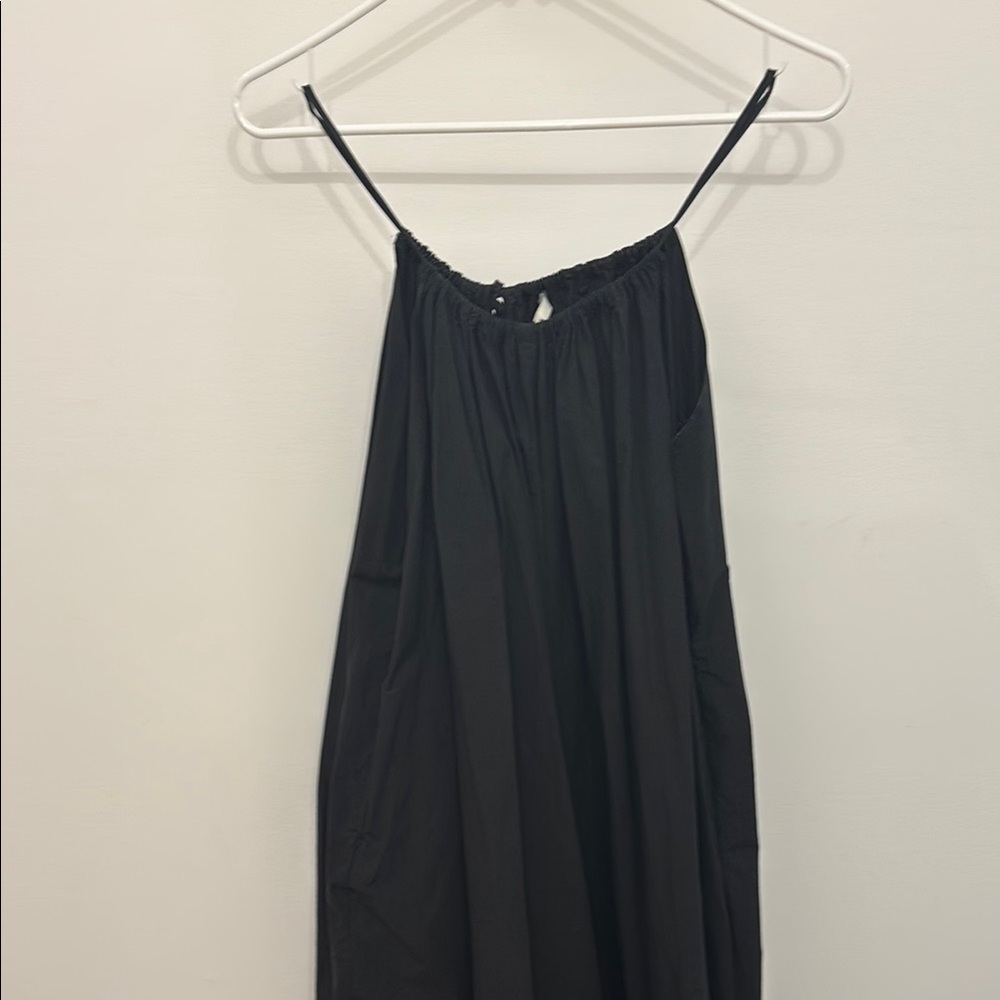 Elegant Black Wide Leg Jumpsuit